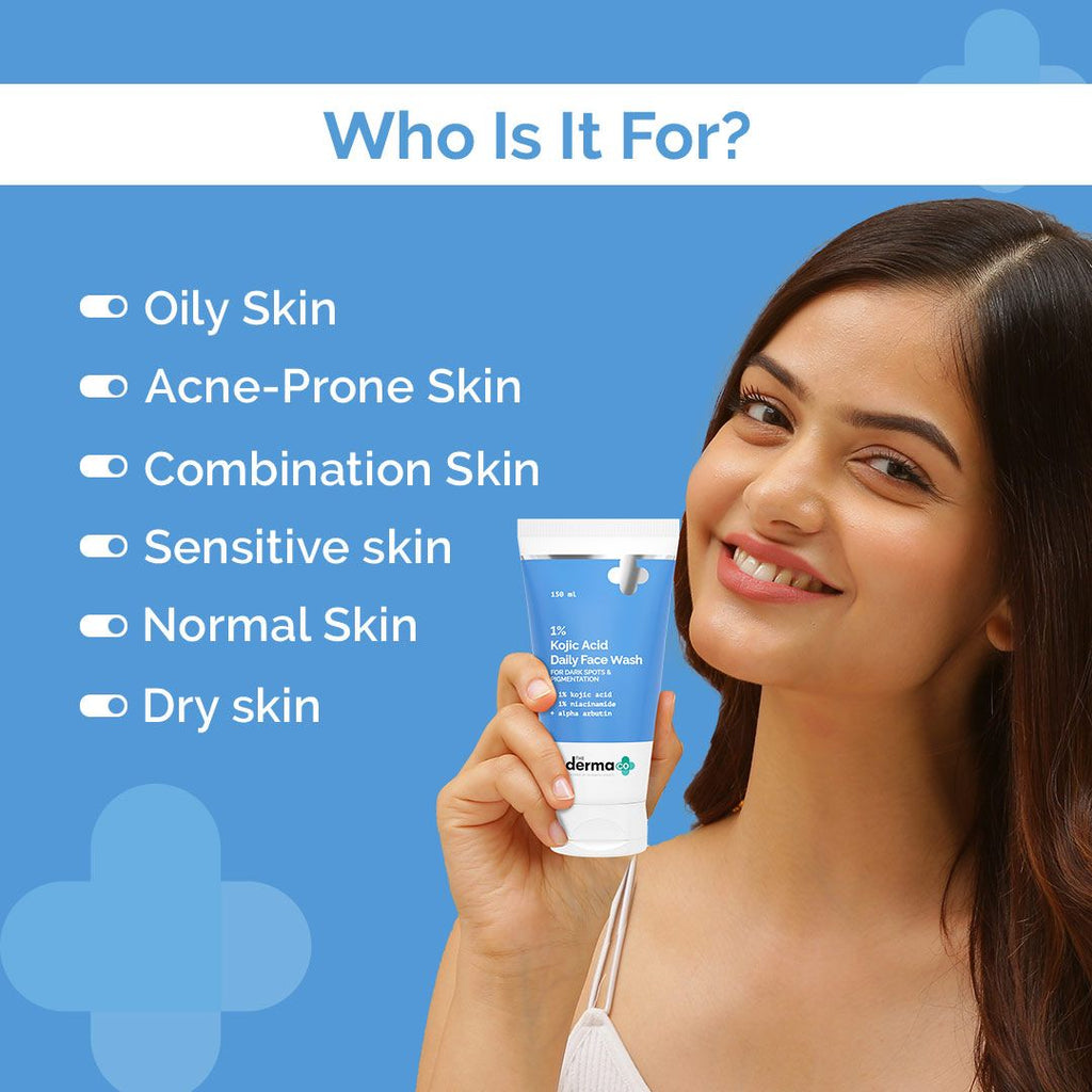 The Derma Co 1% Kojic Acid Face Wash 150 ml - Image 4