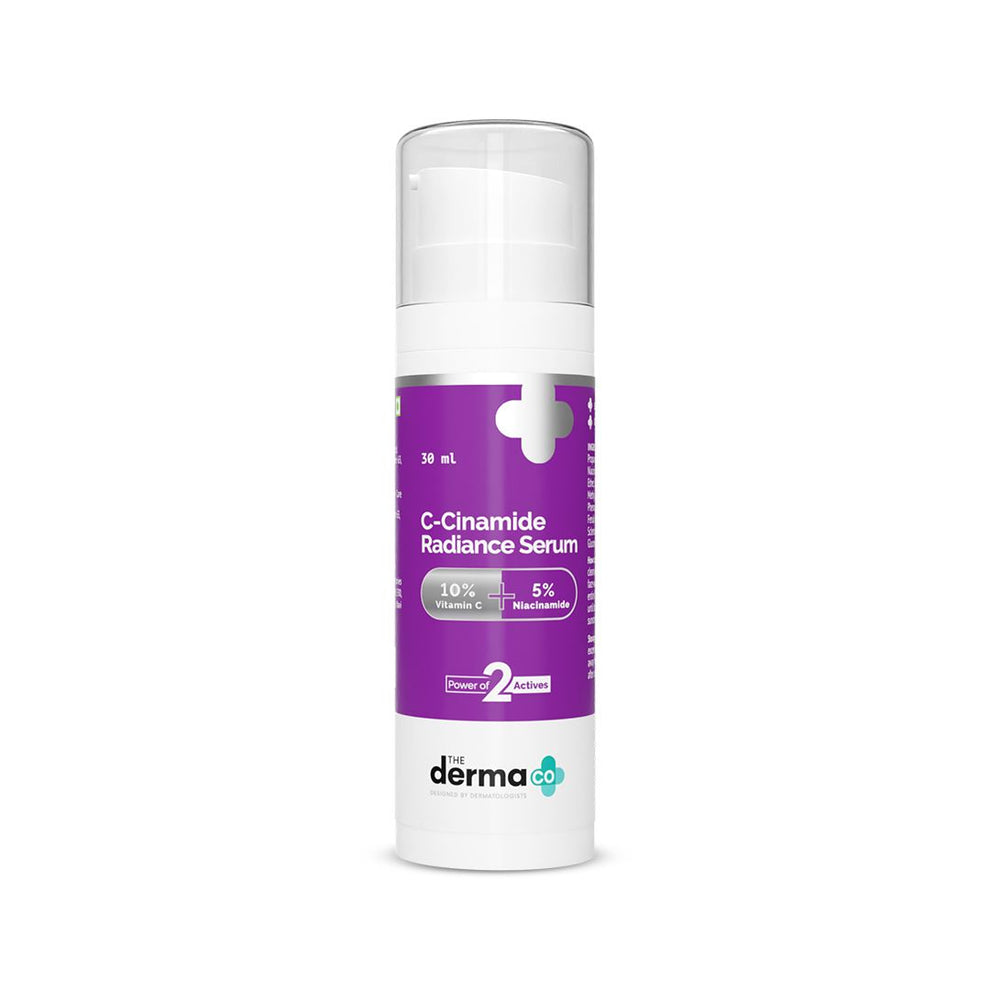 The Derma Co C-Cinamide Radiance Serum with 10% Vitamin C & 5% Niacinamide