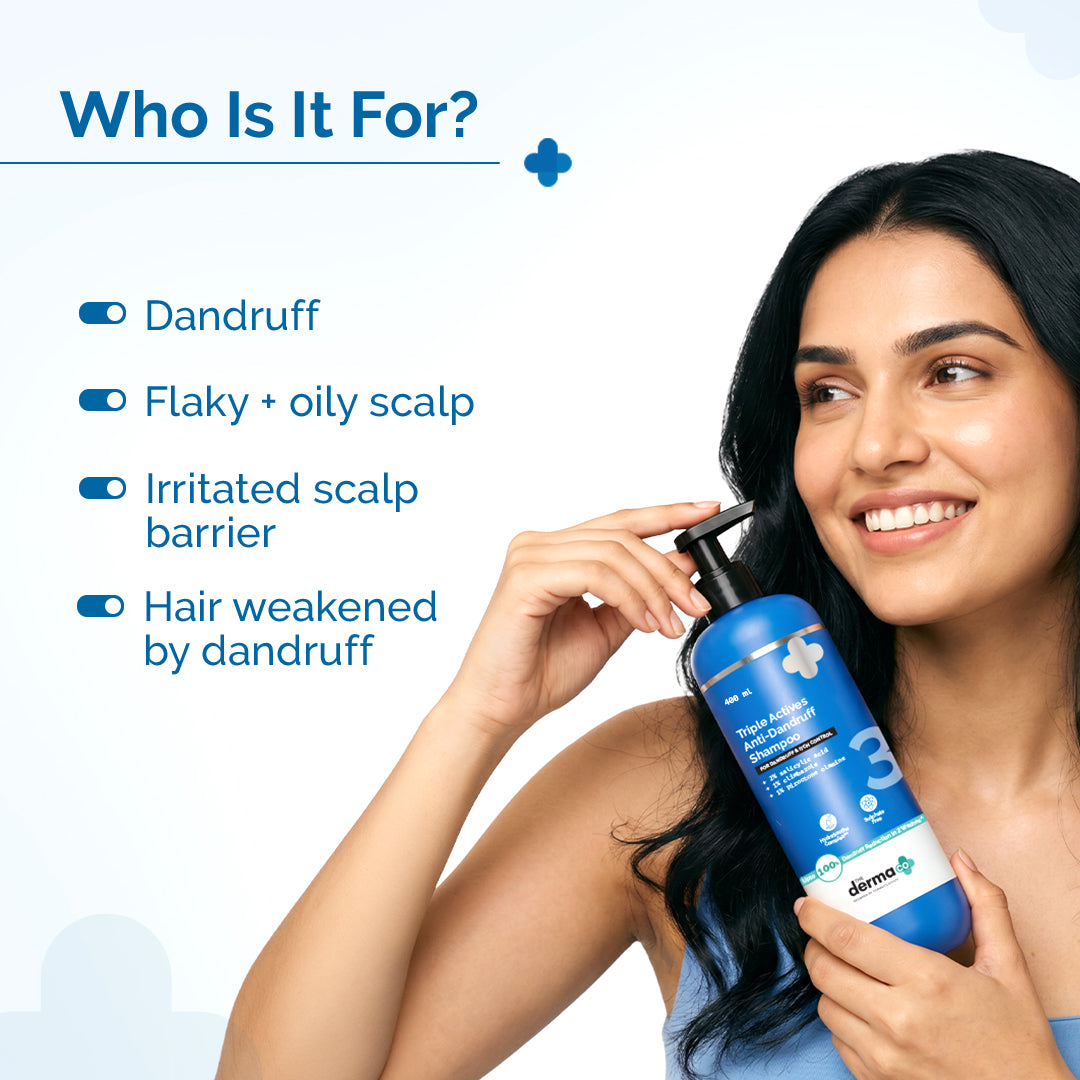 Triple Actives Anti-Dandruff Shampoo - 400ml