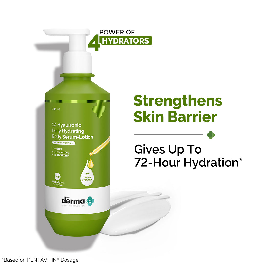 1% Hyaluronic Daily Hydrating Serum-Lotion - 200ml