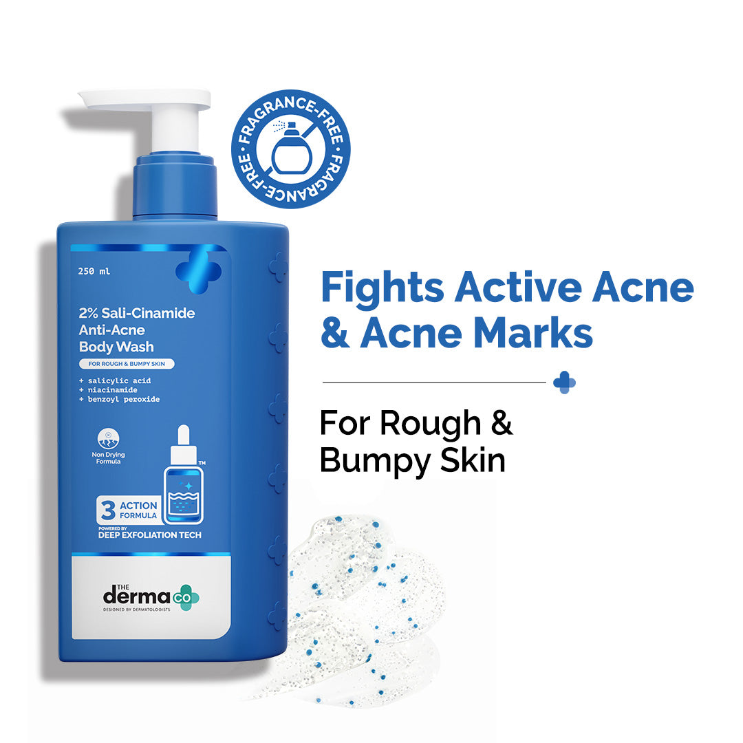 2% Sali-Cinamide Anti-Acne Body Wash - 250 ml