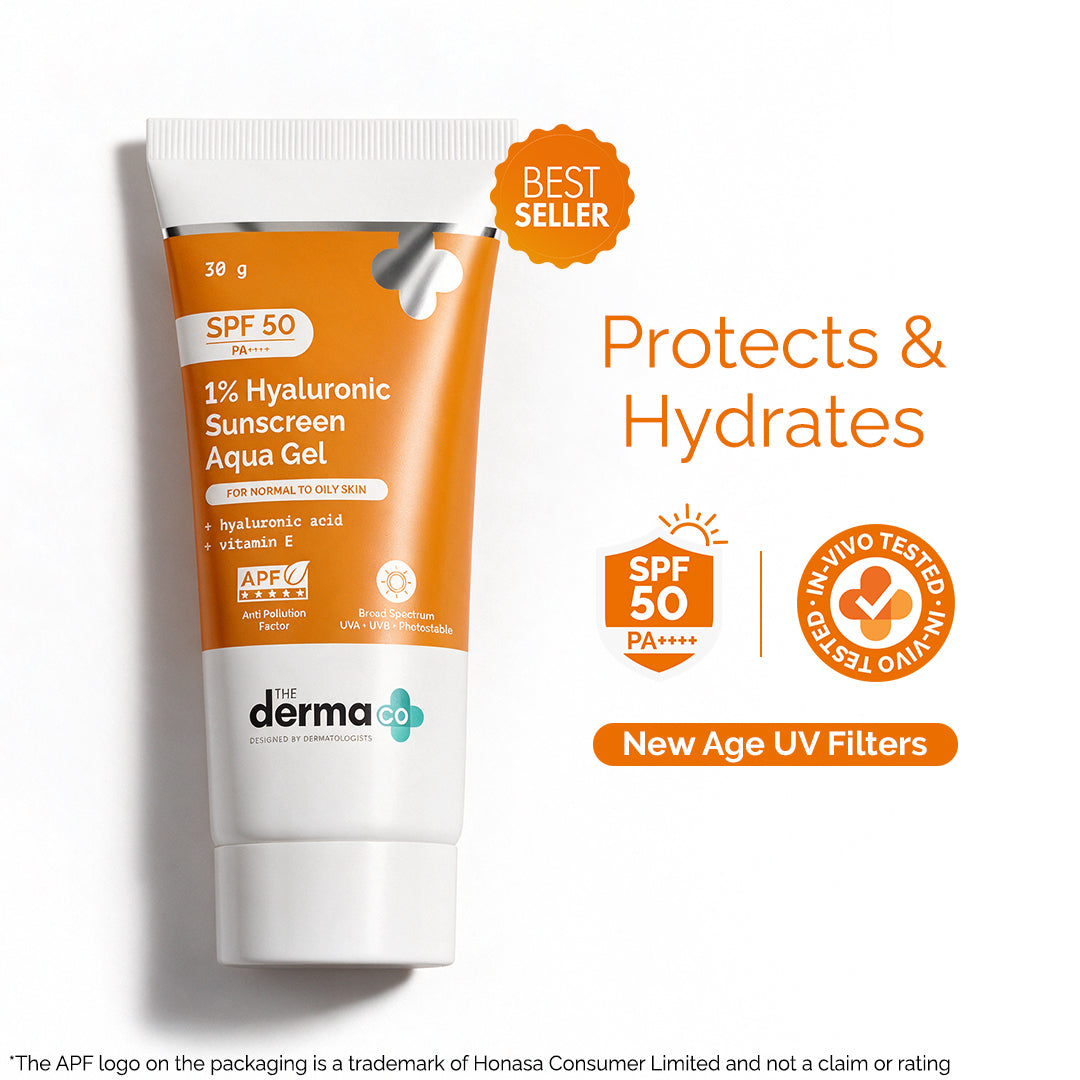 1% Hyaluronic Sunscreen Aqua Gel with SPF 50 & PA++++ - 30g