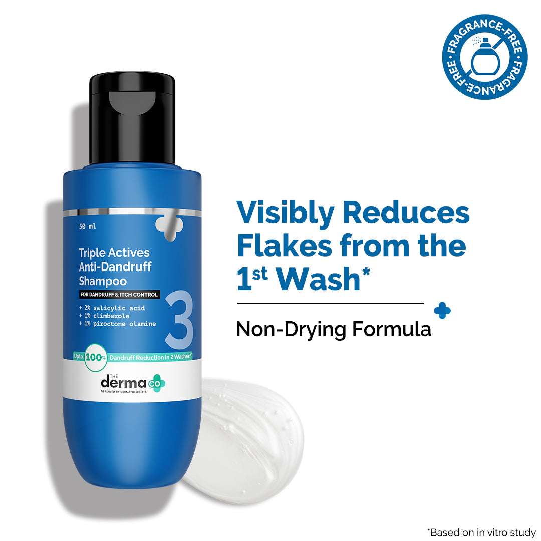 Triple Actives Anti Dandruff Shampoo 50ml