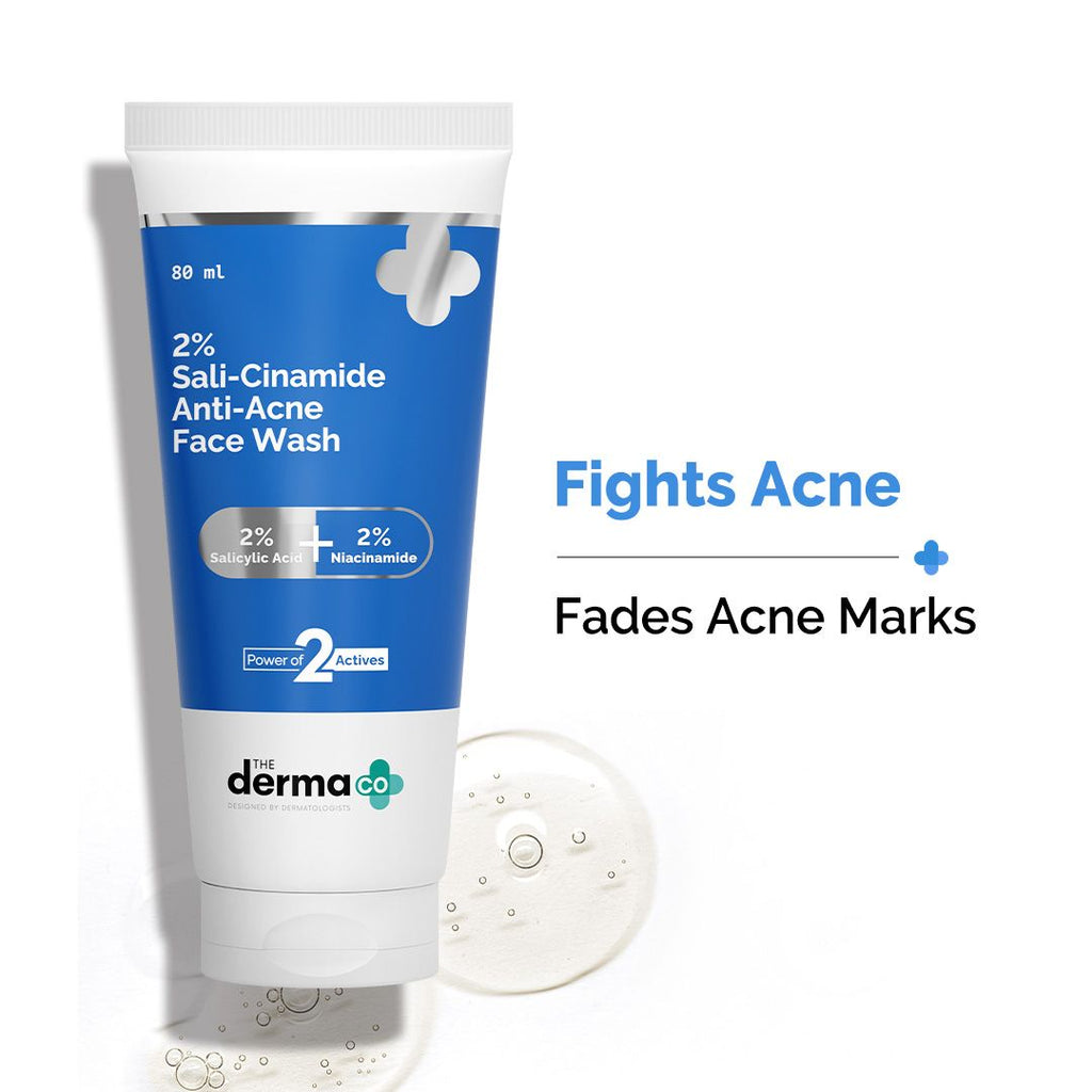 2% Sali-Cinamide Anti-Acne Face Wash 80ml - Image 1