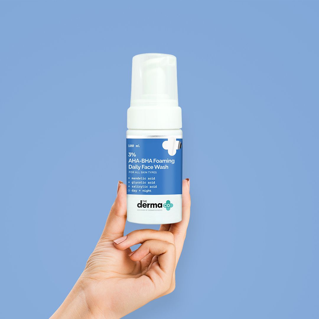 3% AHA+BHA Foaming Daily Face wash