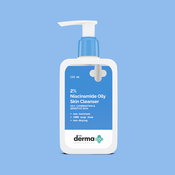 The Derma Co 2% Niacinamide Oily-Skin Cleanser