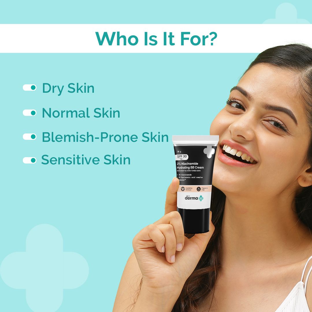 FREE - 2% Niacinamide Hydrating BB Cream - 30 g - Ivory