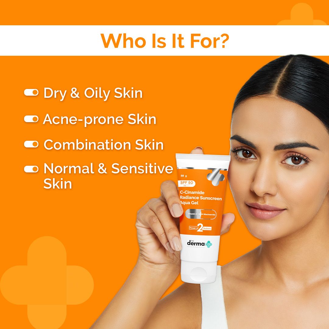 FREE - C-Cinamide Radiance Sunscreen Aqua Gel - 80g