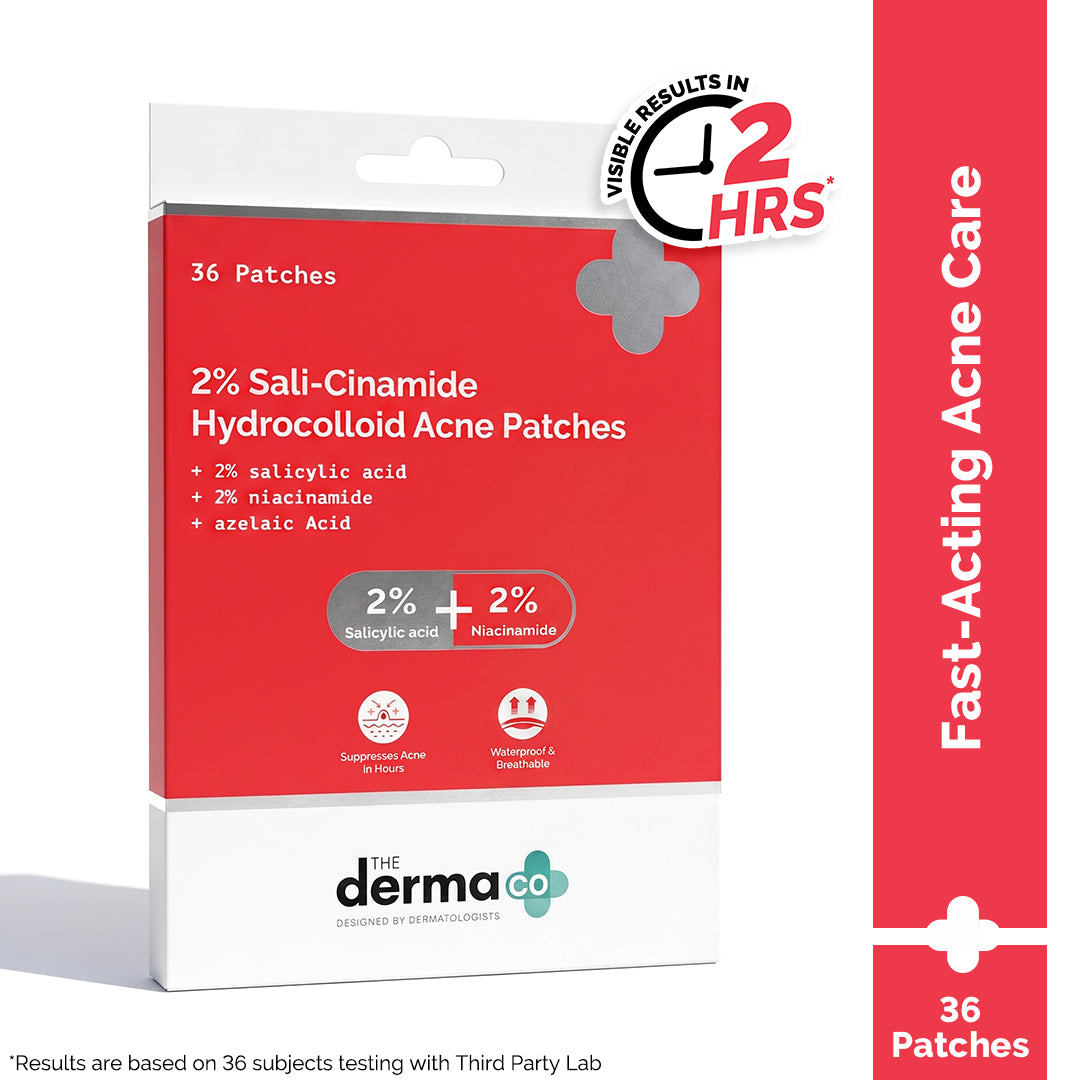 2% Sali-Cinamide Hydrocolloid Acne Patches - 36 Patches