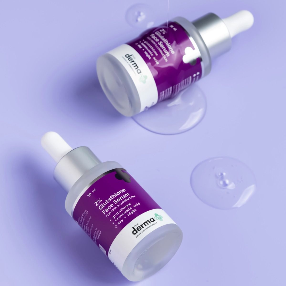 2% Glutathione Serum for Skin Brightening - 30ml | The Derma Co 2% Glutathione Serum for Skin Brightening - 30ml | The Derma Co