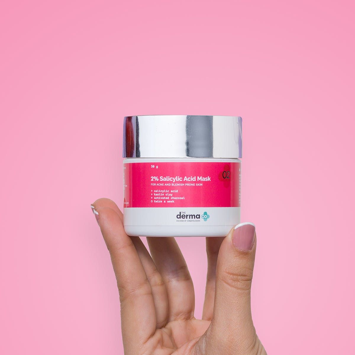 the derma co face mask with 2% salicylic Acid