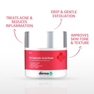 the derma co 2% salicylic acid mask benefits