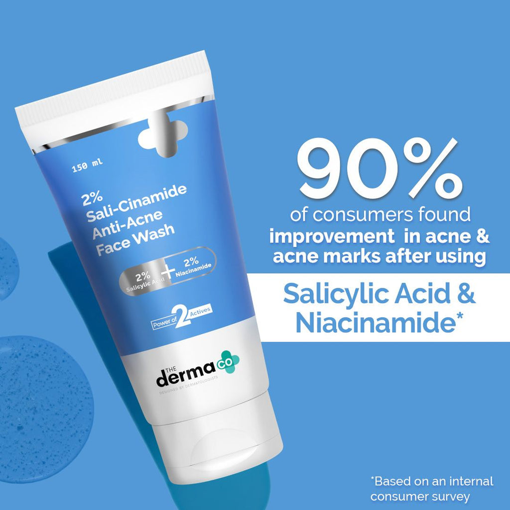Thedermaco 2% Sali-Cinamide Anti-Acne Face Wash 150ml - Image 3