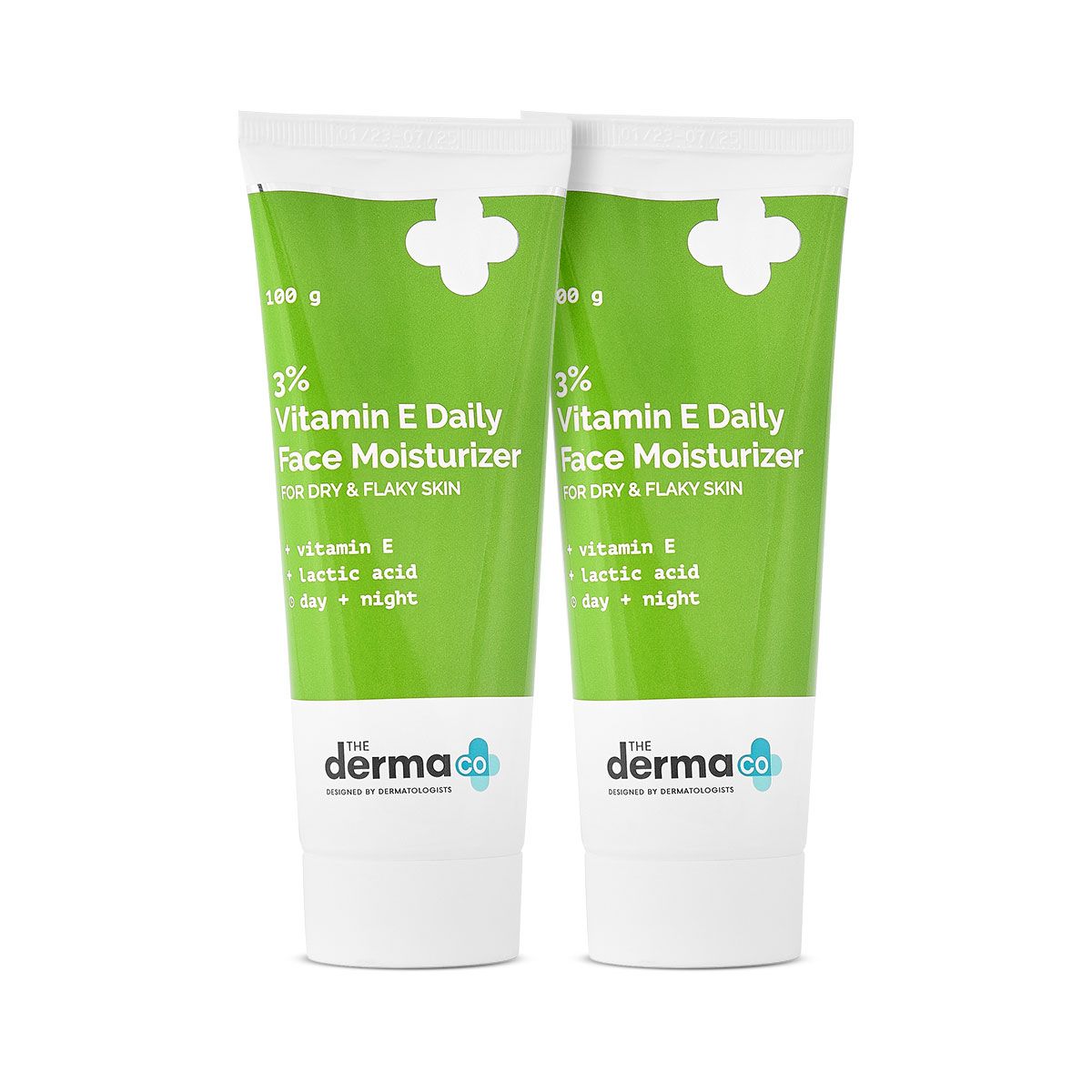 3% Vitamin E Face Moisturizer With Vitamin E & Lactic Acid - 100g (Pack of 2)