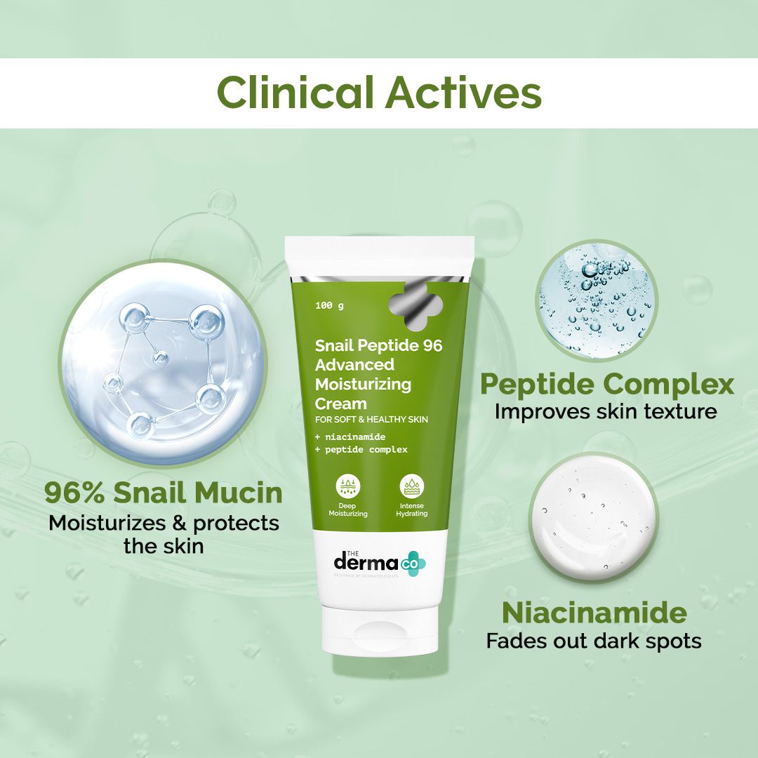 Snail Peptide 96 Advanced Moisturizing Cream for Soft & Healthy Skin - 100g