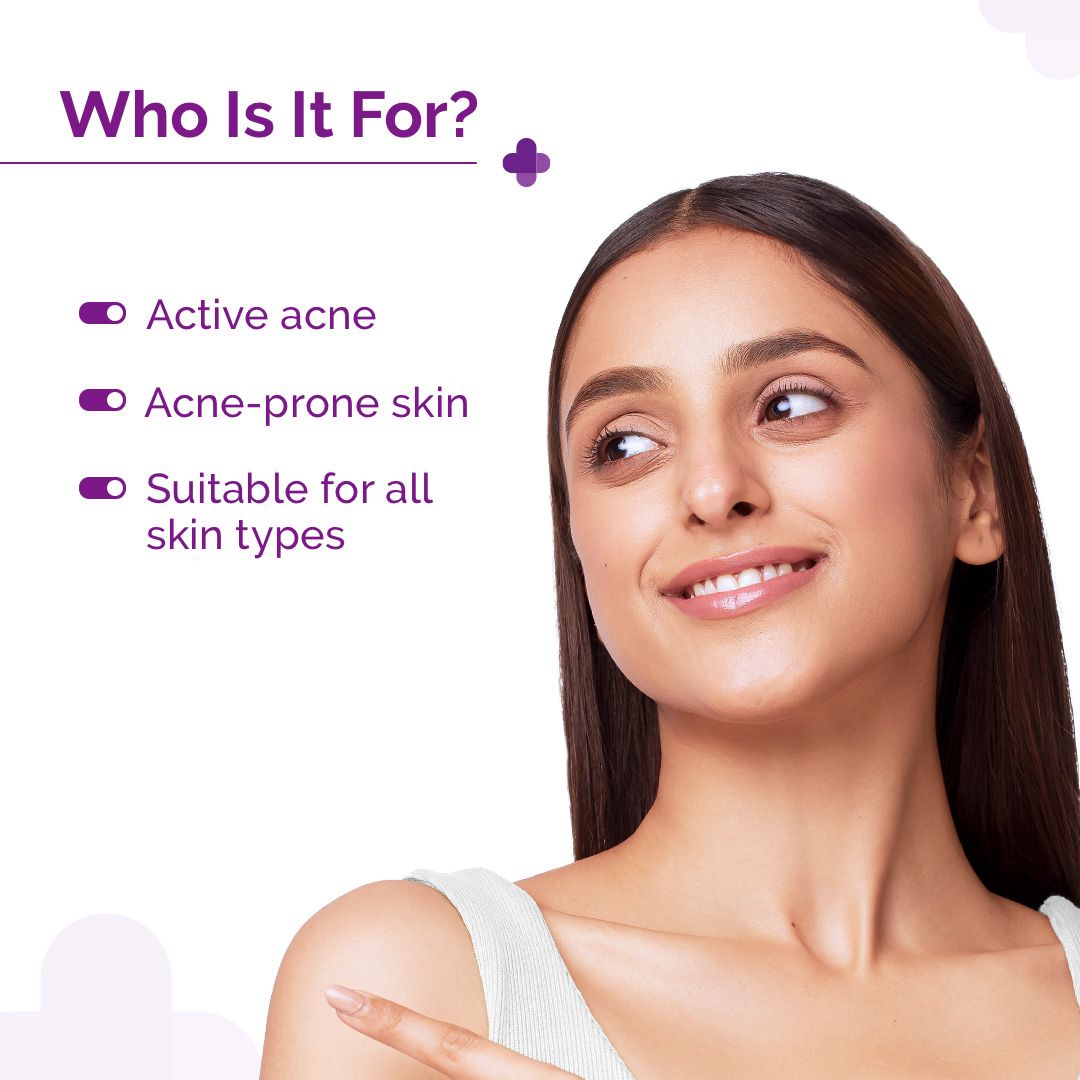 2% Salicylic Acid Serum with Witch Hazel & Willow Bark for Active Acne - 30ml (Pack Of 2)