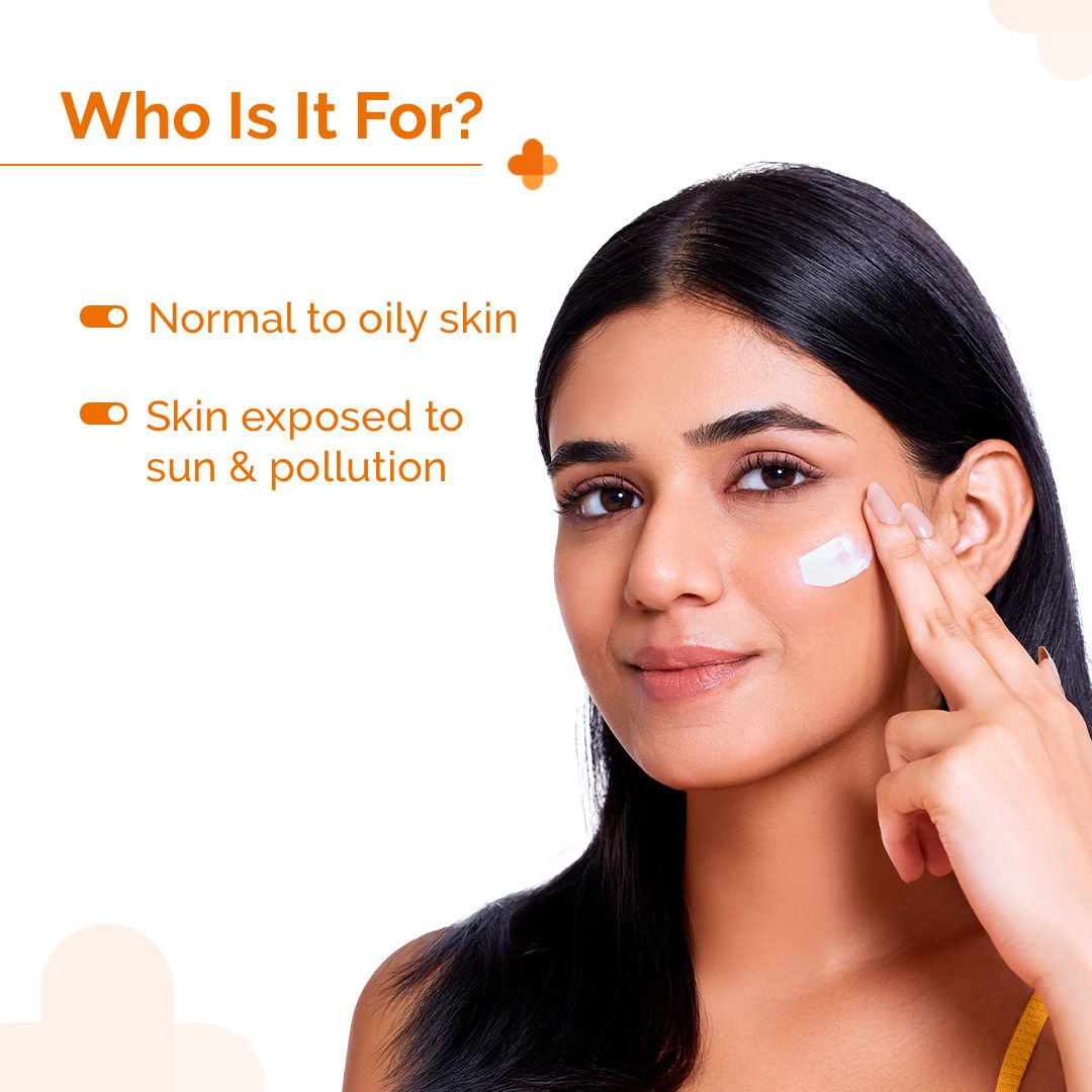 1% Hyaluronic Sunscreen Aqua Gel In Vivo Tested (ISO 24444:2019 Certified, CTRI/2025/02/080287) with SPF 50 & PA++++ - 50g