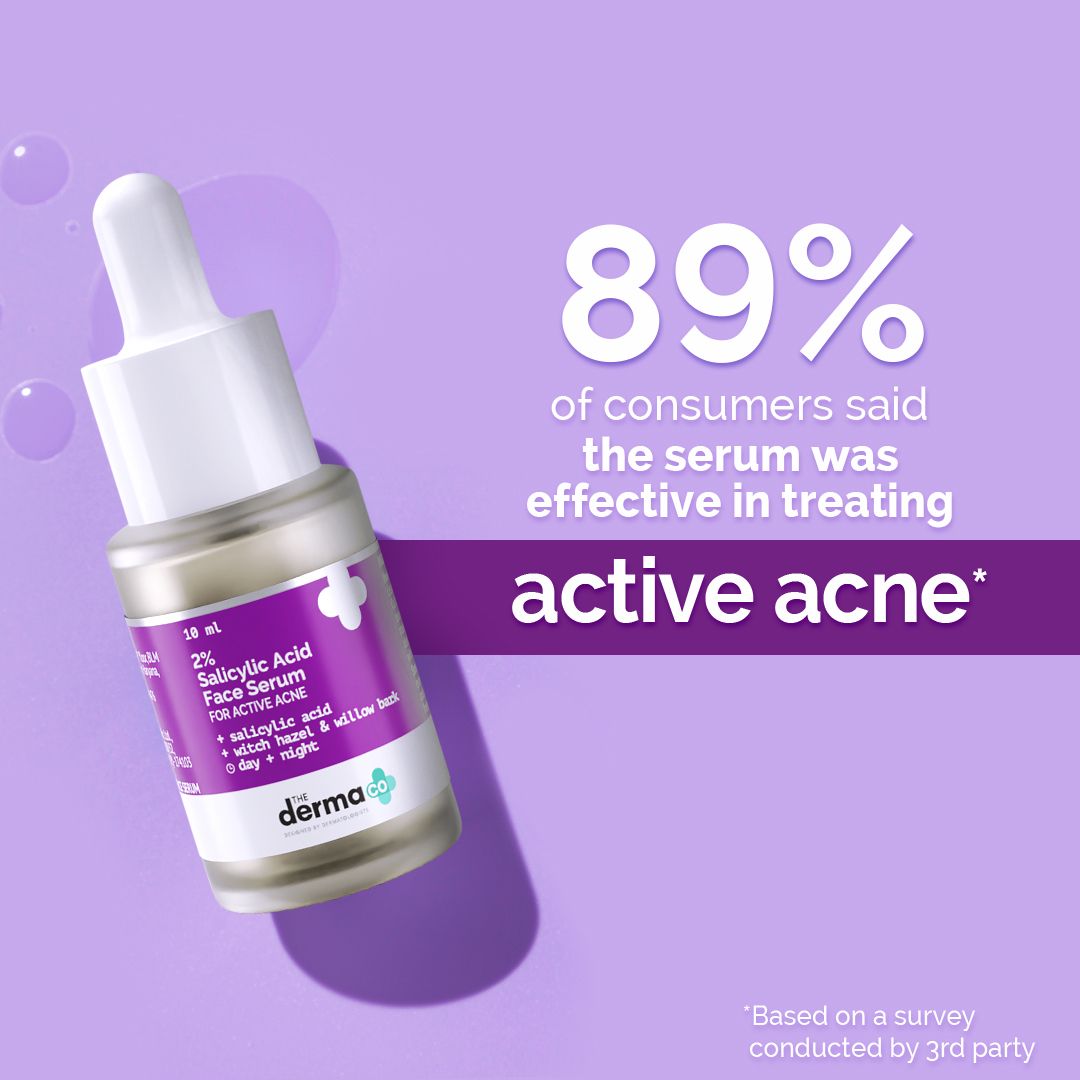 2% Salicylic Acid Serum for Active Acne - 10ml