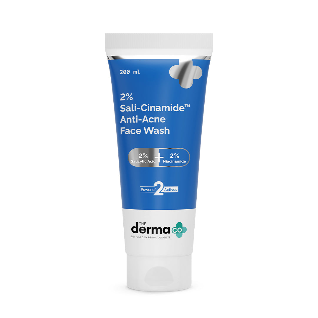 2% Sali-Cinamide Anti-Acne Face Wash with 2% Salicylic Acid & 2% Niacinamide - 200ml