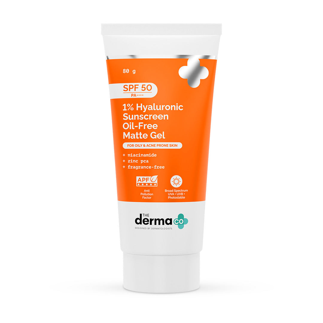 1% Hyaluronic Sunscreen Oil-Free Matte Gel - 80g