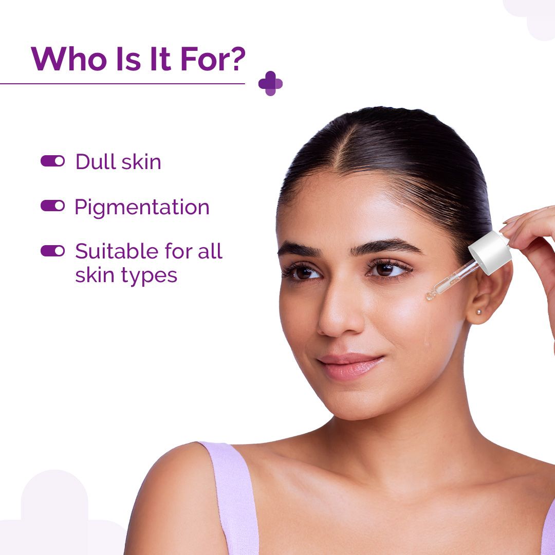 10% Vitamin C Face Serum with 5% Niacinamide & Hyaluronic Acid - 30ml (Pack of 2)