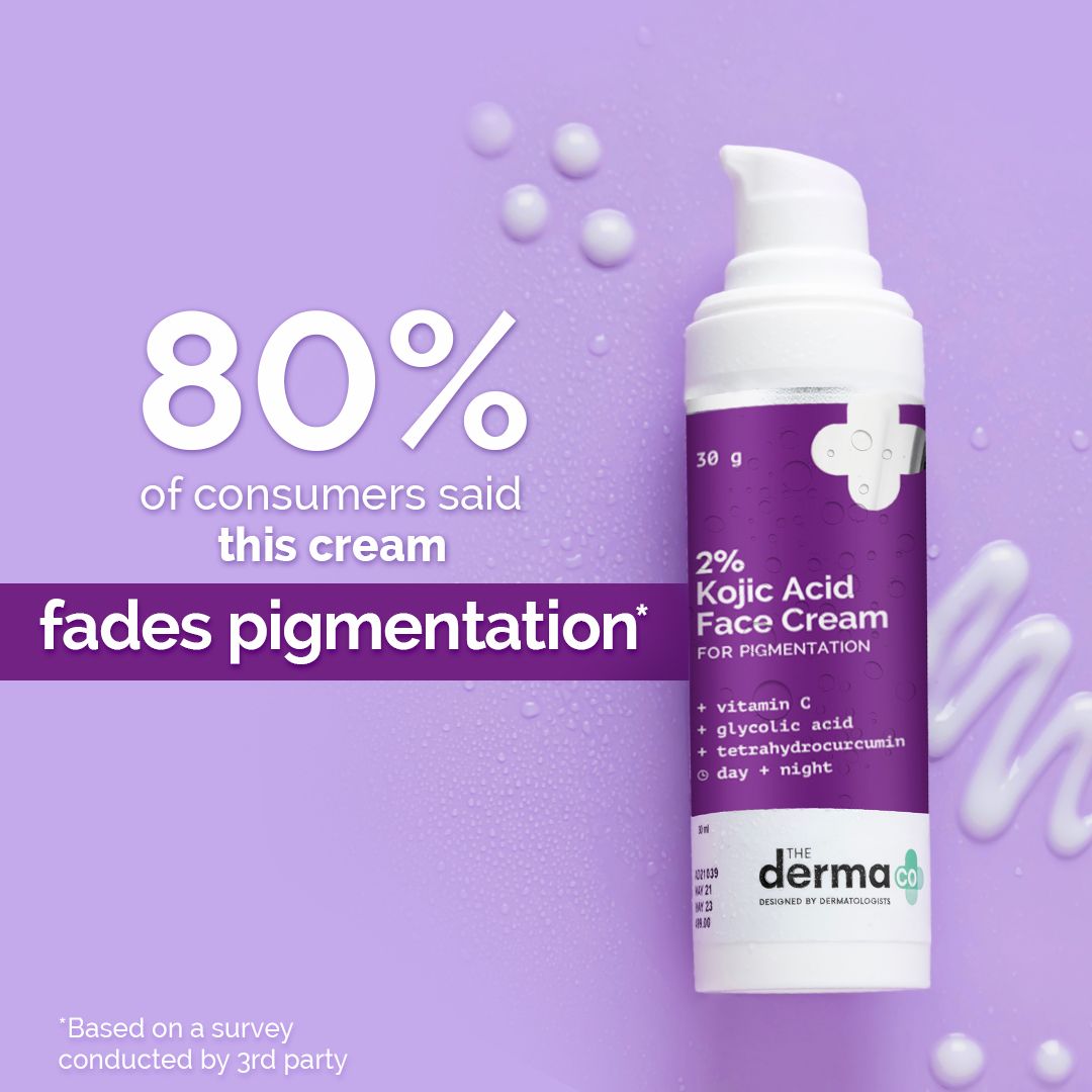2% Kojic Acid Cream for Pigmentation-30g | The Derma Co