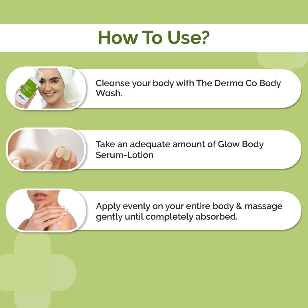 1% Kojic Acid Daily Glow Body Serum-Lotion For Skin Radiance - 250 ml