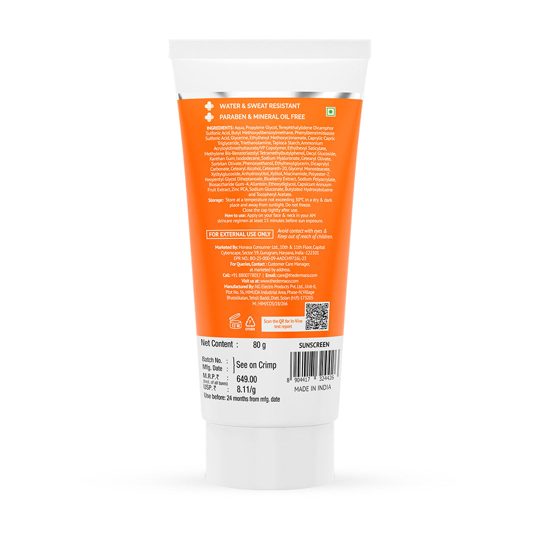 1% Hyaluronic Sunscreen Oil-Free Matte Gel - 80g