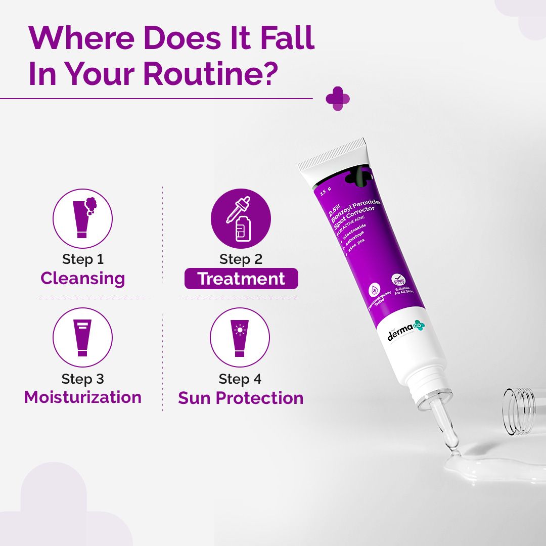 2.5% Benzoyl Peroxide Spot Corrector - 15g