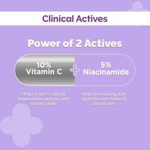 derma co c niacinamide radiance serum with power of 2 actives