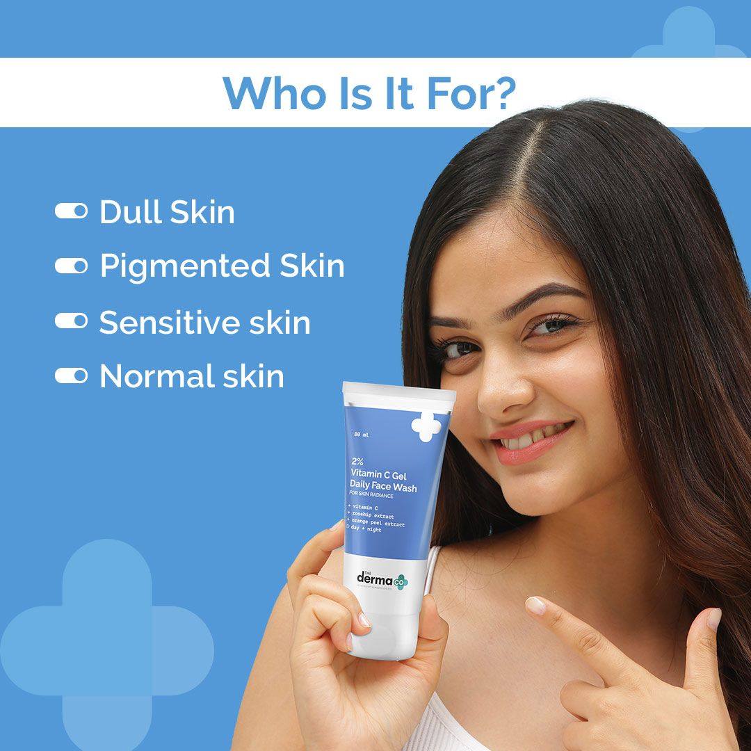 vitamin c face wash derma co suits all skin types
