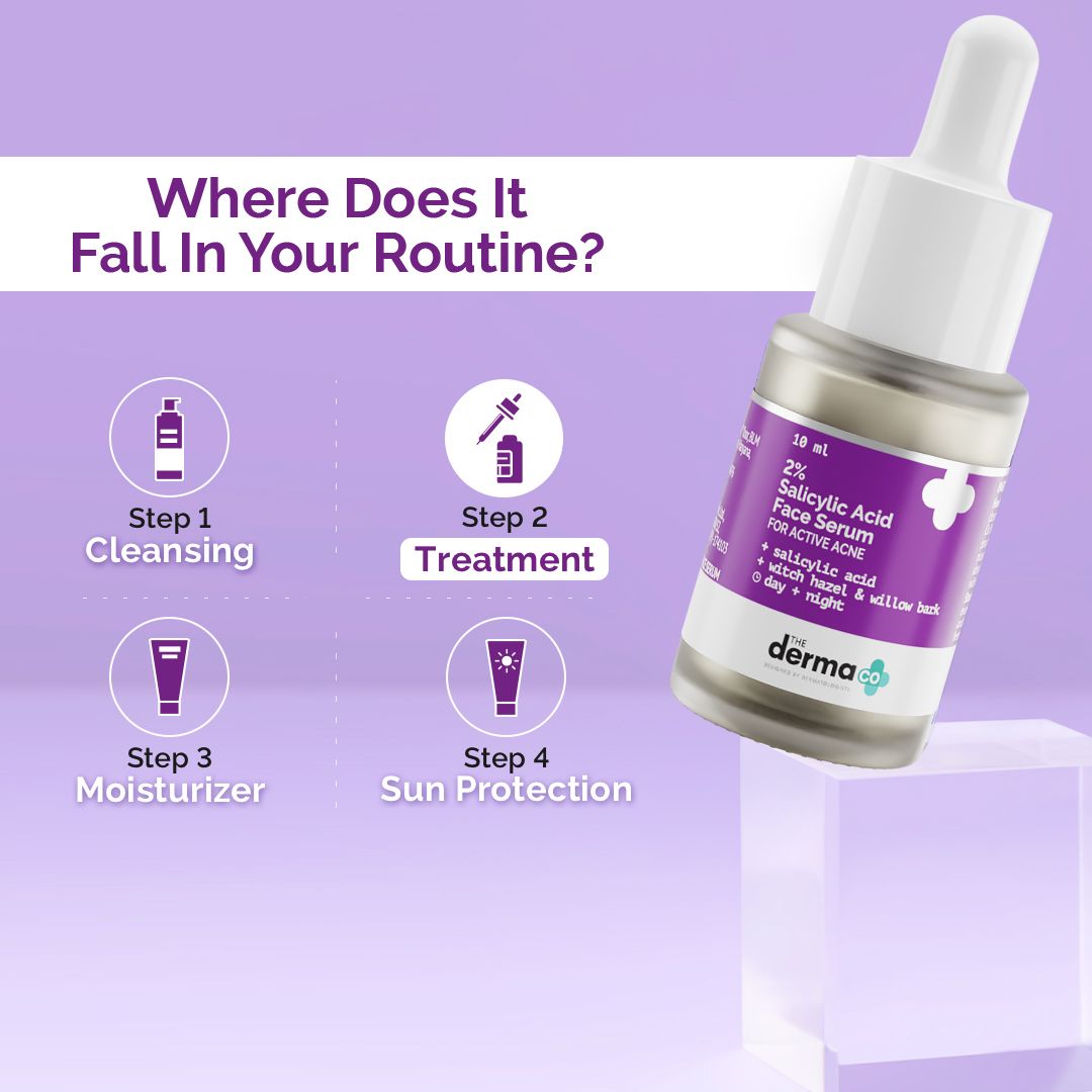 2% Salicylic Acid Serum for Active Acne - 8ml