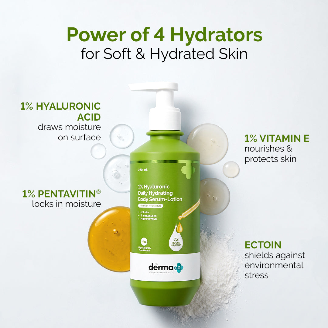 1% Hyaluronic Daily Hydrating Serum-Lotion - 200ml