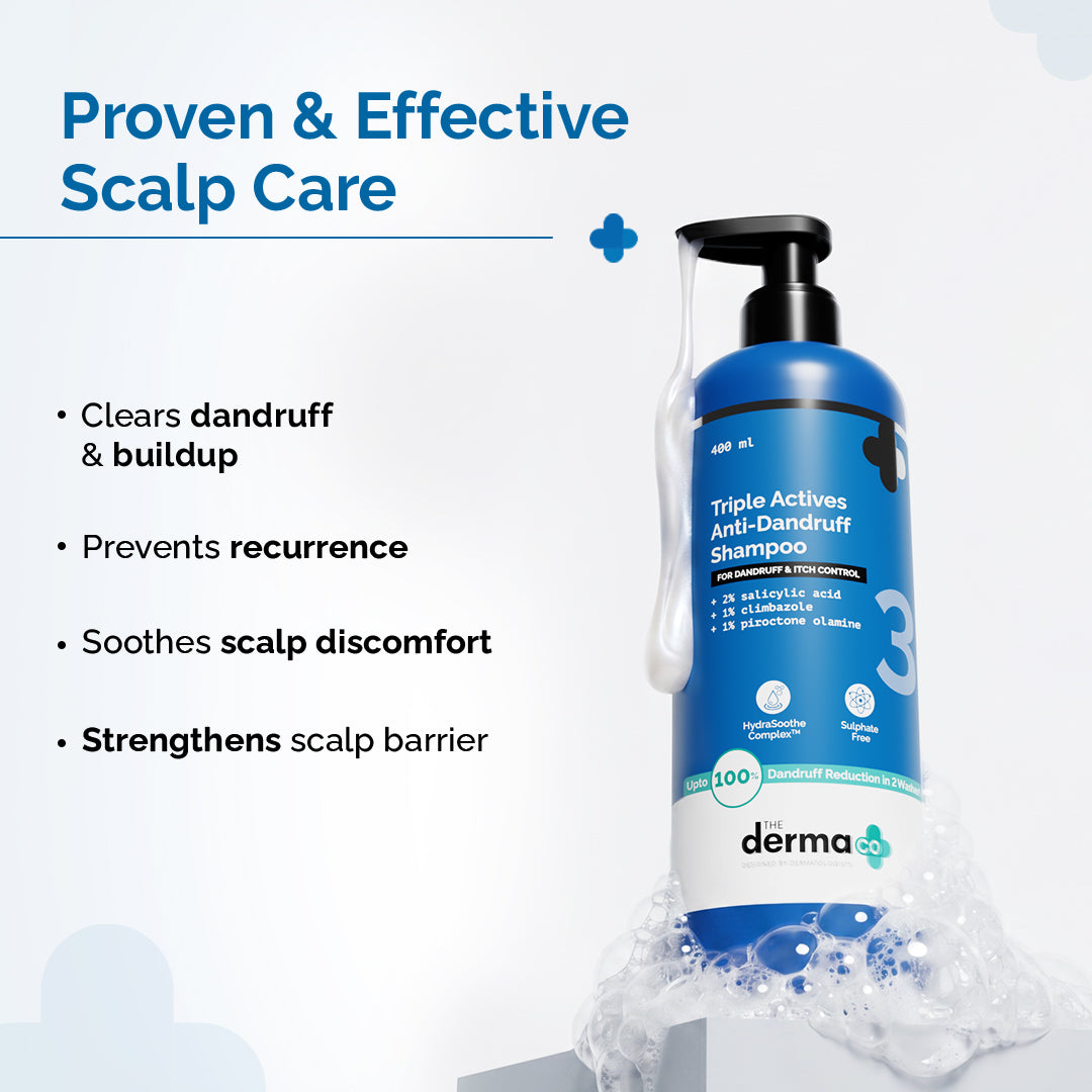 Triple Actives Anti-Dandruff Shampoo - 400ml
