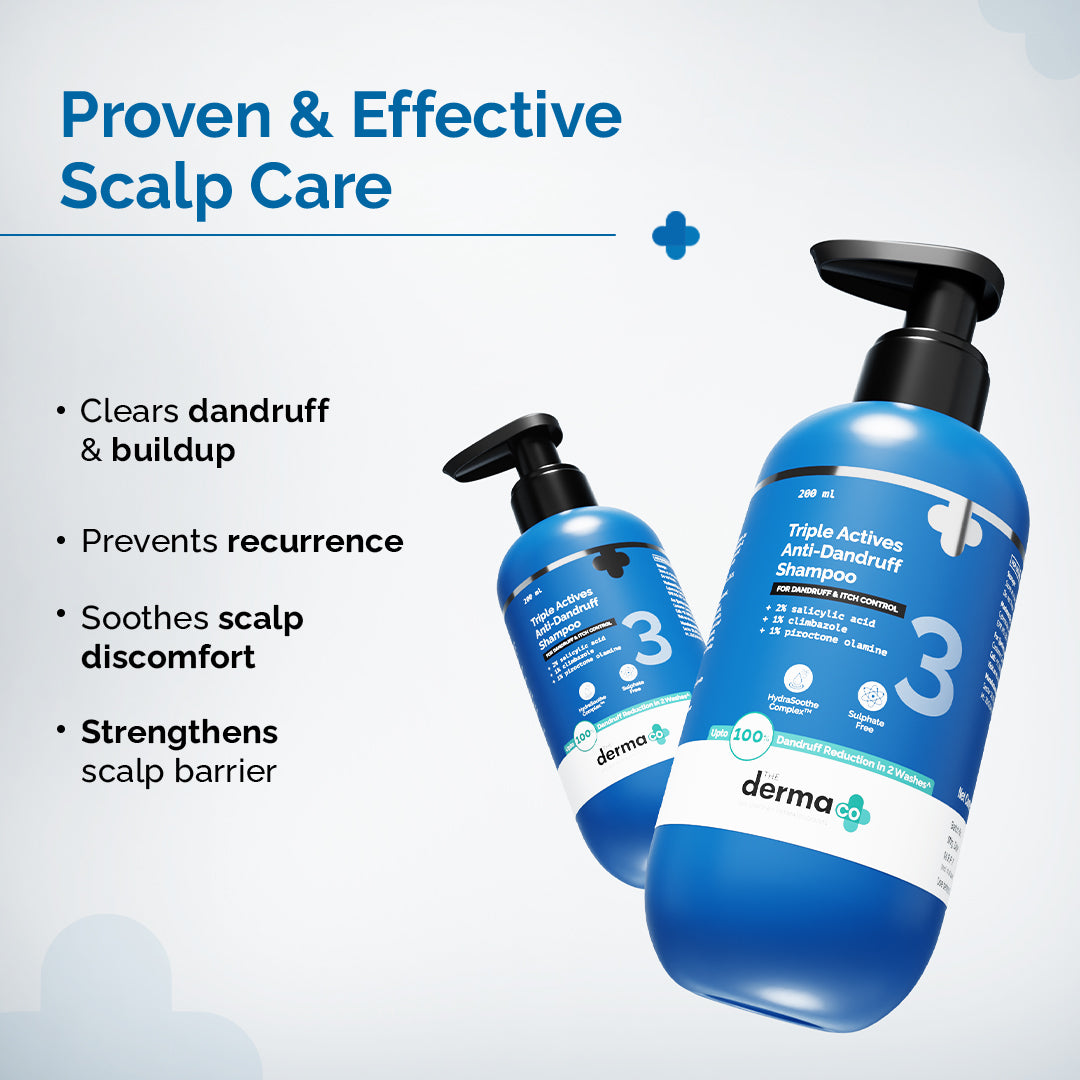 Triple Actives Anti-Dandruff Shampoo - 200 ml