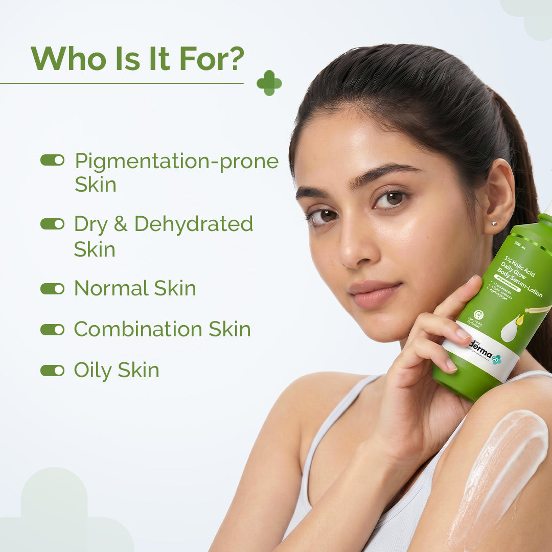 1% Kojic Acid Daily Glow Body Serum-Lotion - 200ml