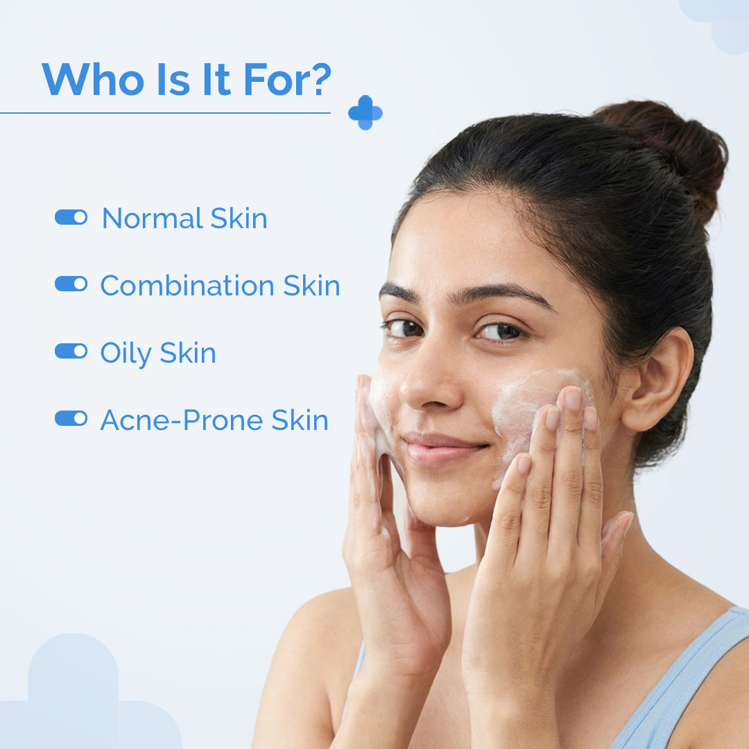 2% Sali-Cinamide Anti-Acne Face Wash with 2% Salicylic Acid & 2% Niacinamide - 200ml