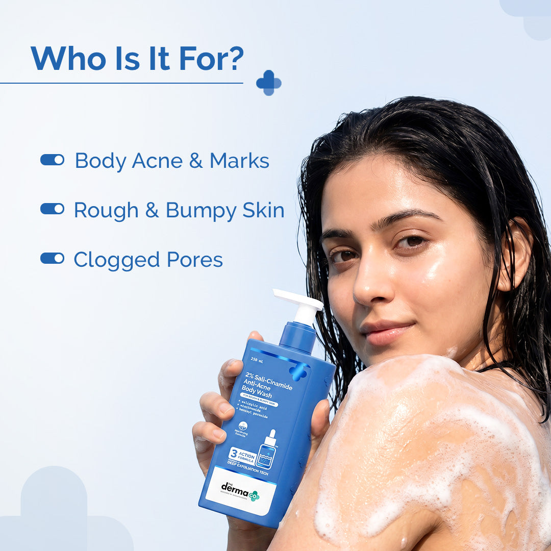 2% Sali-Cinamide Anti-Acne Body Wash - 250 ml