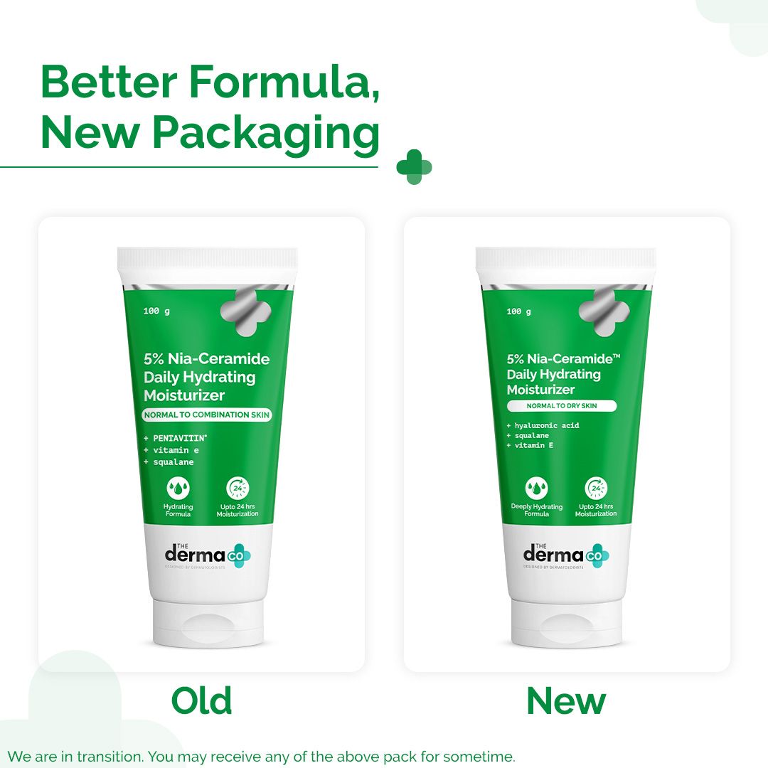 5% Nia-Ceramide Daily Hydrating Moisturizer with 5% Niacinamide & 2% Ceramide - 100g