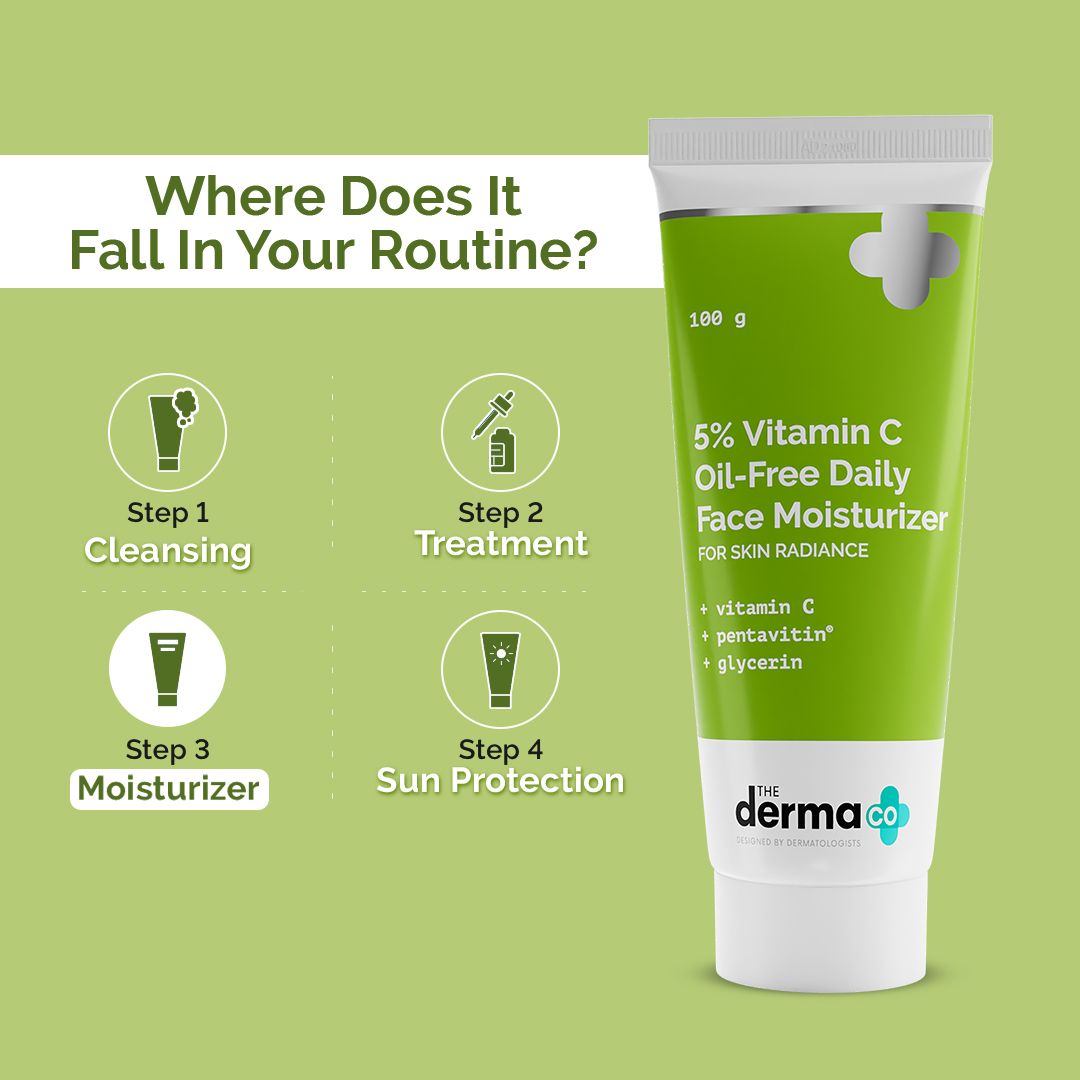 5% Vitamin C Oil-Free Daily Face Moisturizer for Radiance -100g