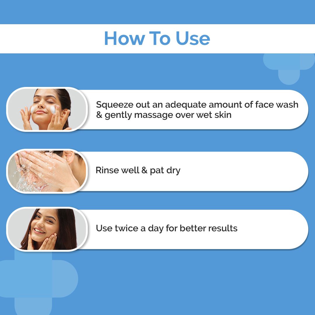 2% Vitamin C Gel Daily Face Wash with Vitamin C, Rosehip & Orange Peel Extract for Glowing Skin - 80ml