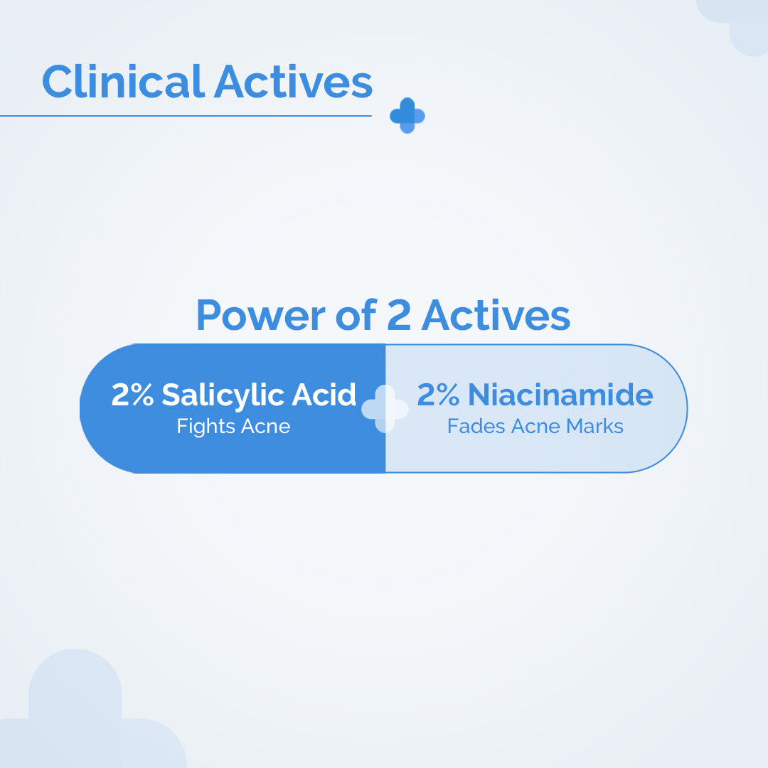 2% Sali-Cinamide Anti-Acne Face Wash with 2% Salicylic Acid & 2% Niacinamide - 200ml