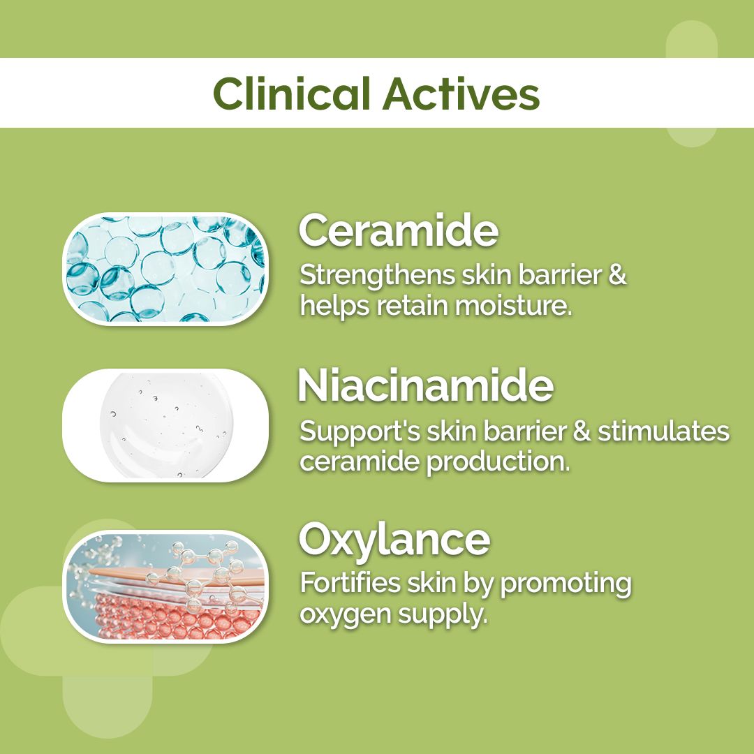 4% Ceramide Barrier Repair Moisturizer with Ceramide, Niacinamide, and Oxylance - 50 gm