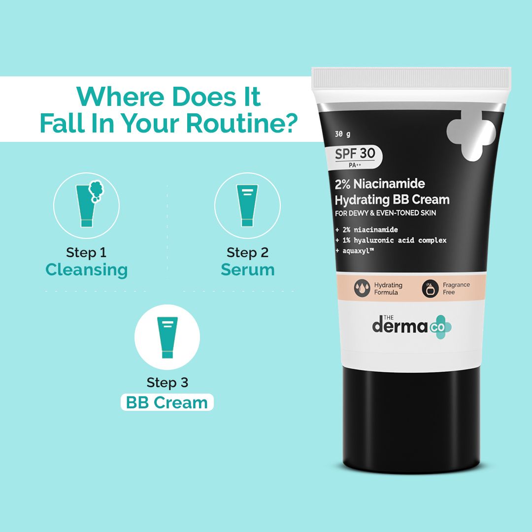 FREE - 2% Niacinamide Hydrating BB Cream - 30 g - Ivory