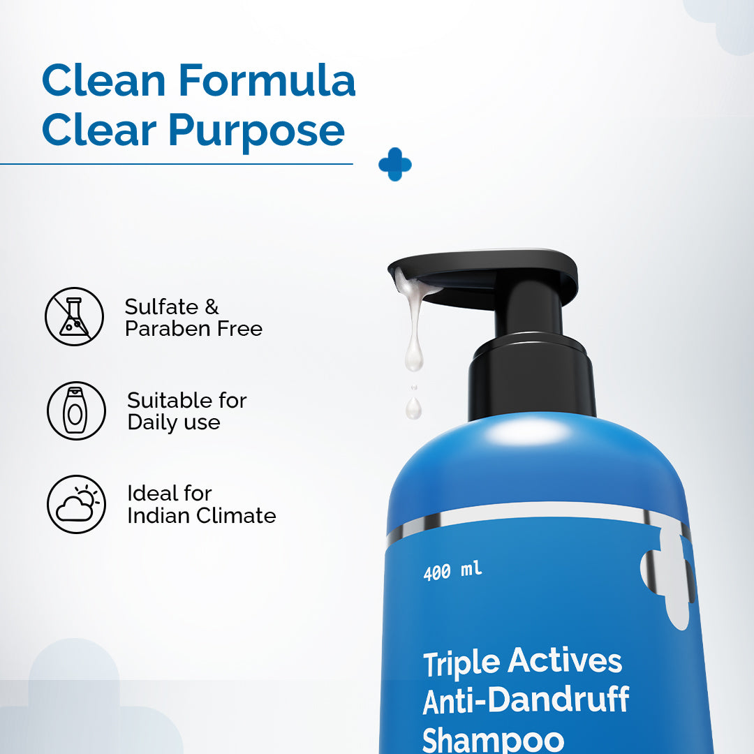 Triple Actives Anti-Dandruff Shampoo - 400ml
