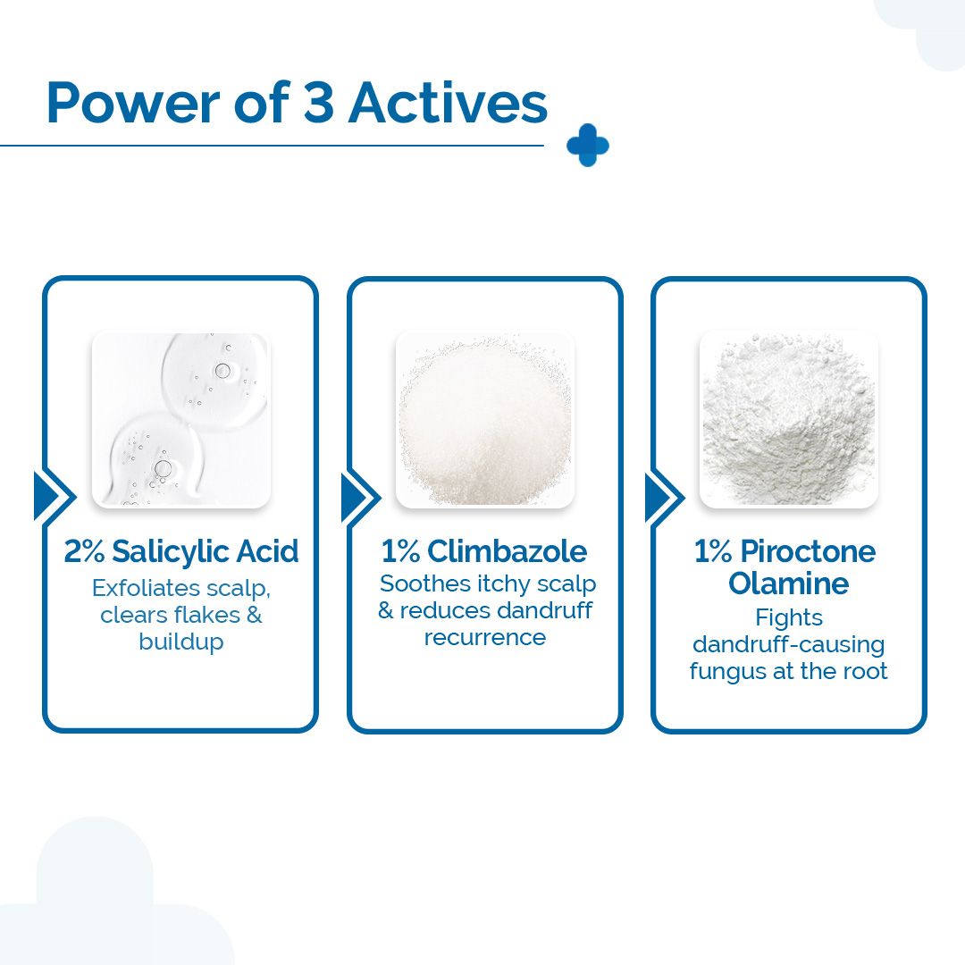 Triple Actives Anti-Dandruff Shampoo - 200 ml