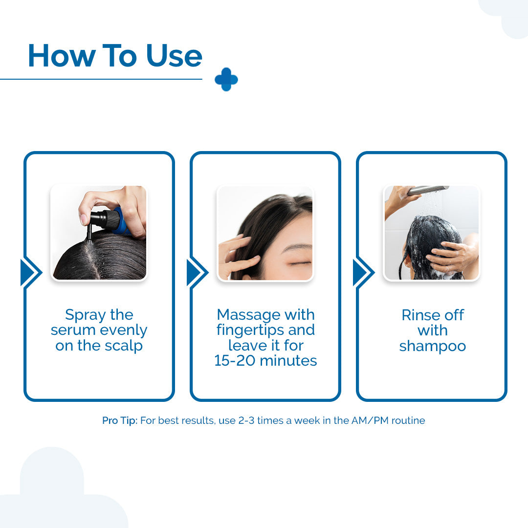 Triple Actives Anti-Dandruff Scalp Serum - 50ml