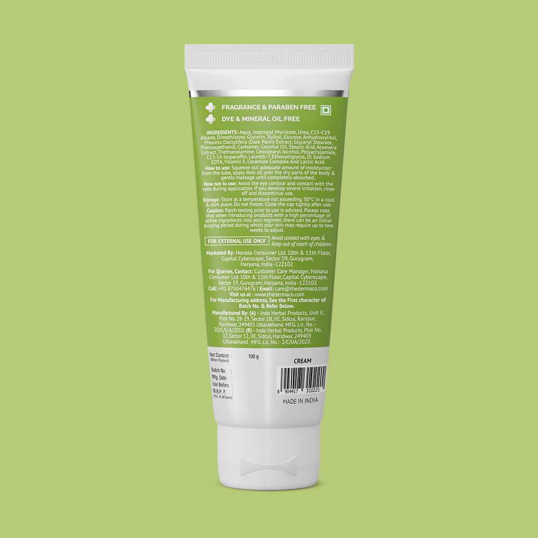 4% Urea Deep Moisturizing Cream with Urea, Lactic Acid, and Ceramide Complex - 100 gm