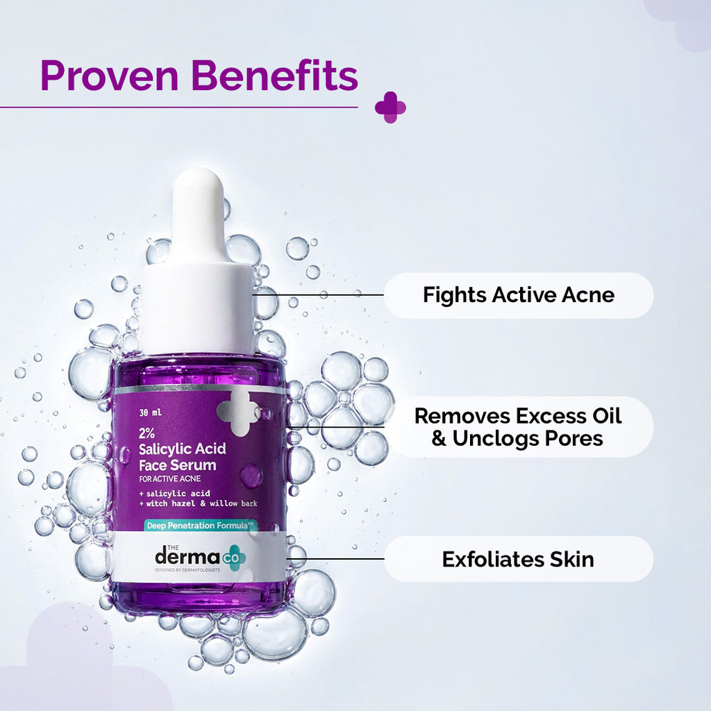 The Derma Co 2% Salicylic Acid Face Serum 30ml - Image 3