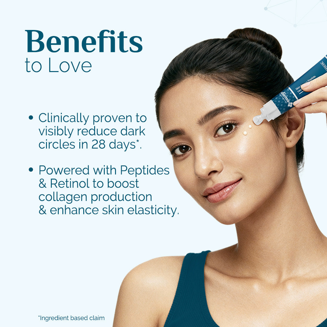 The Derma Co. X Dr V Skin Renew Peptide Under Eye Cream - 15 ml